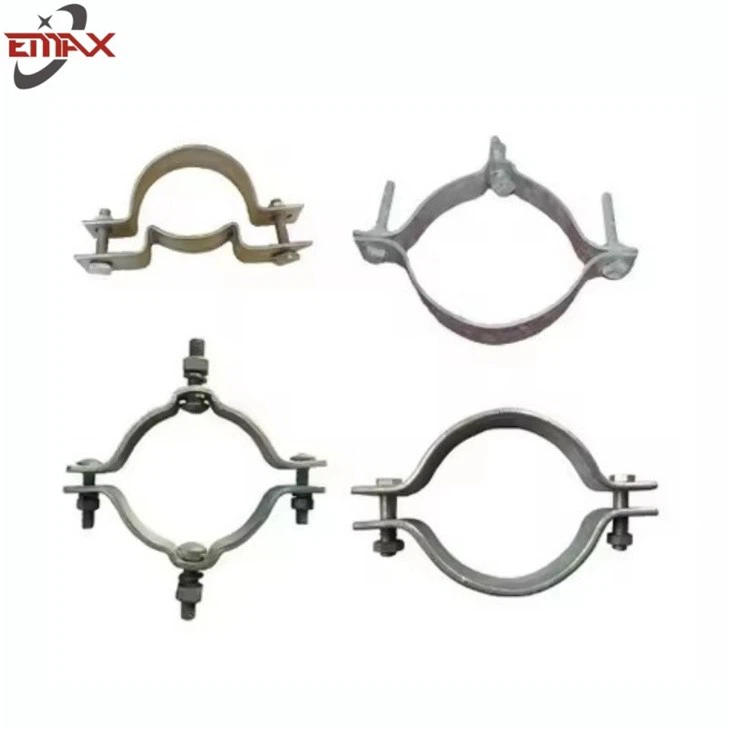Galvanized Pole Metal Clamp