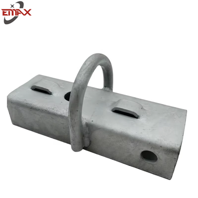 Galvanized OEM Power Line Hardware Anchoring Bracket