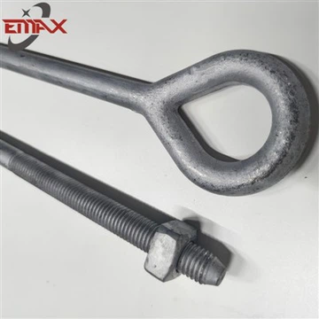 Hot Selling Factory Price Steel Forged Power Accessories Oval Eye Bolt